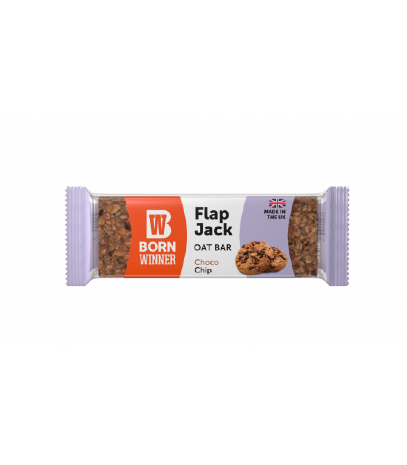 Born Winner Flap Jack Oat Bar Choco Chip 90 гр